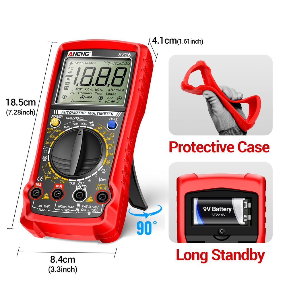 ANENG SZ26 compact diagnostic kit contents for field tasks