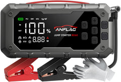 ANFLAG 10-in-1 jump starter front view for on-the-go battery boosts.