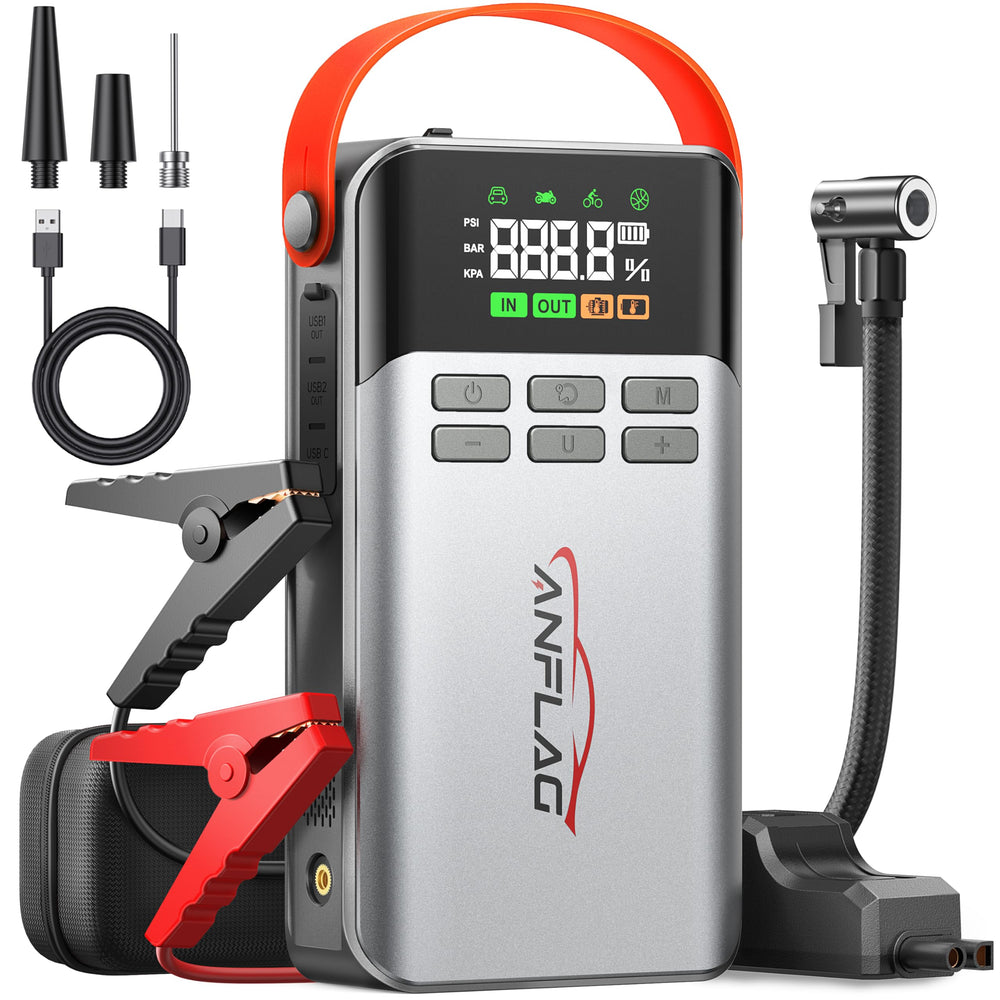 ANFLAG BD50 jump starter with cables for rapid vehicle boost