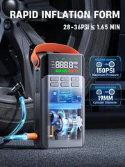 ANFLAG BD50 2.7 inch LCD display shows pressure and status