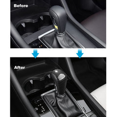ANFOKAS ABS gear shift cover with glossy finish improves grip and cleanability.