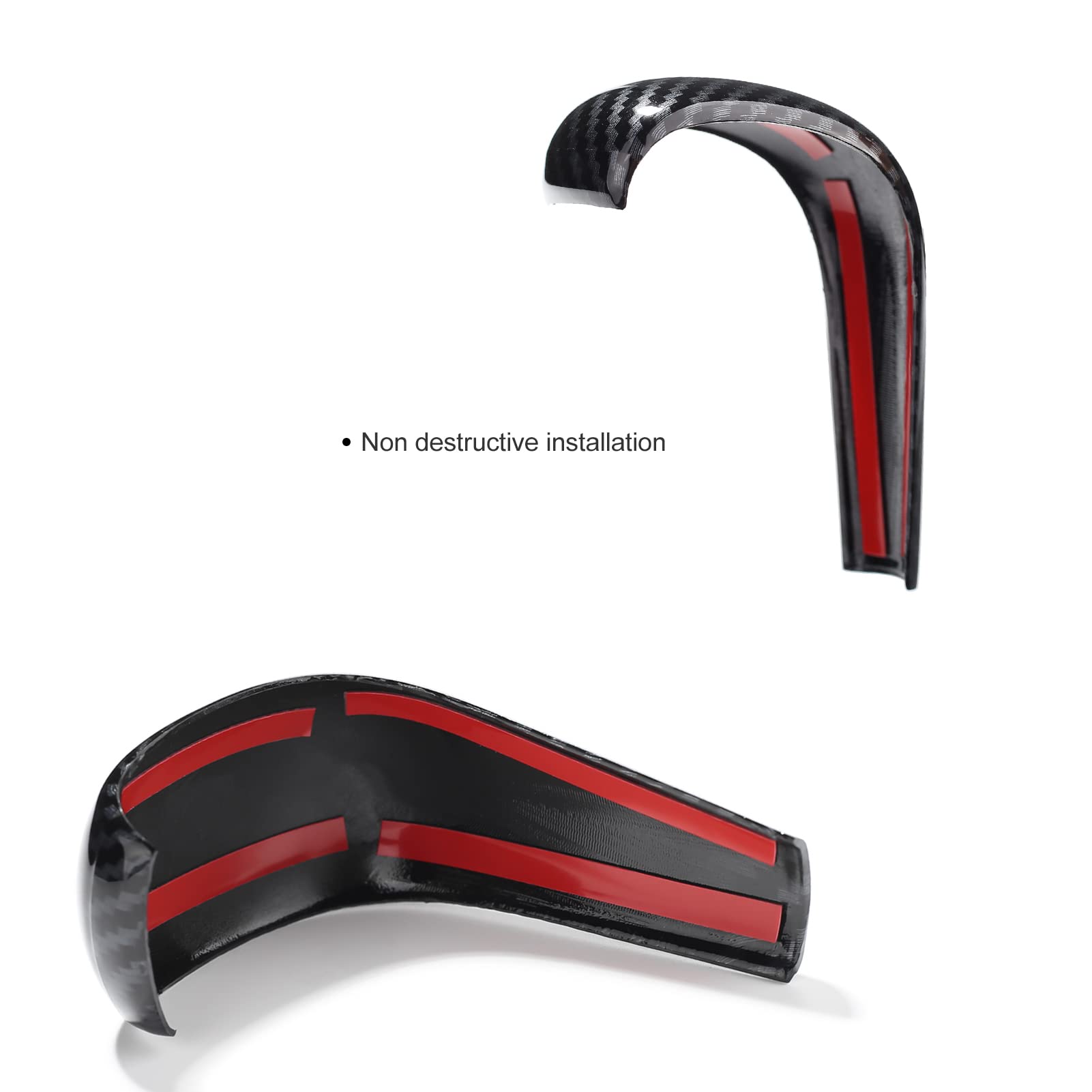 ANFOKAS easy-install gear shift trim makes upgrade quick and residue-free.