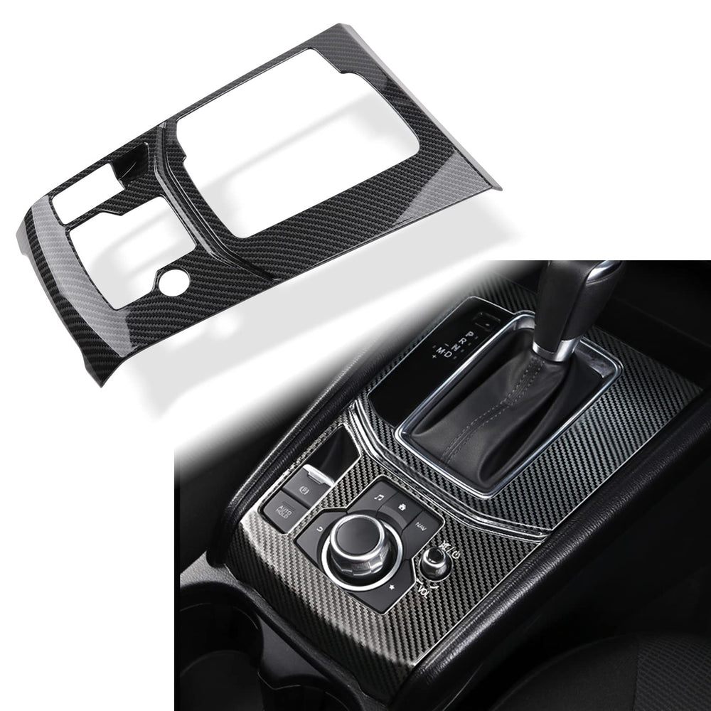 ANFOKAS Mazda CX-5 center console cover adds protection and sporty style.