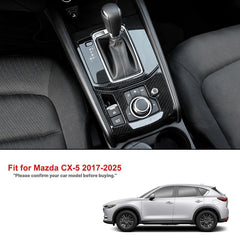 ANFOKAS Mazda CX-5 gear panel trim updates the interior with a rugged look.