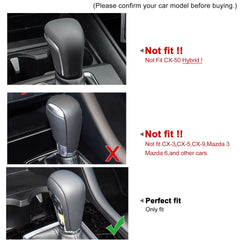 ANFOKAS interior decor gear shift knob cover offers glossy, durable protection.