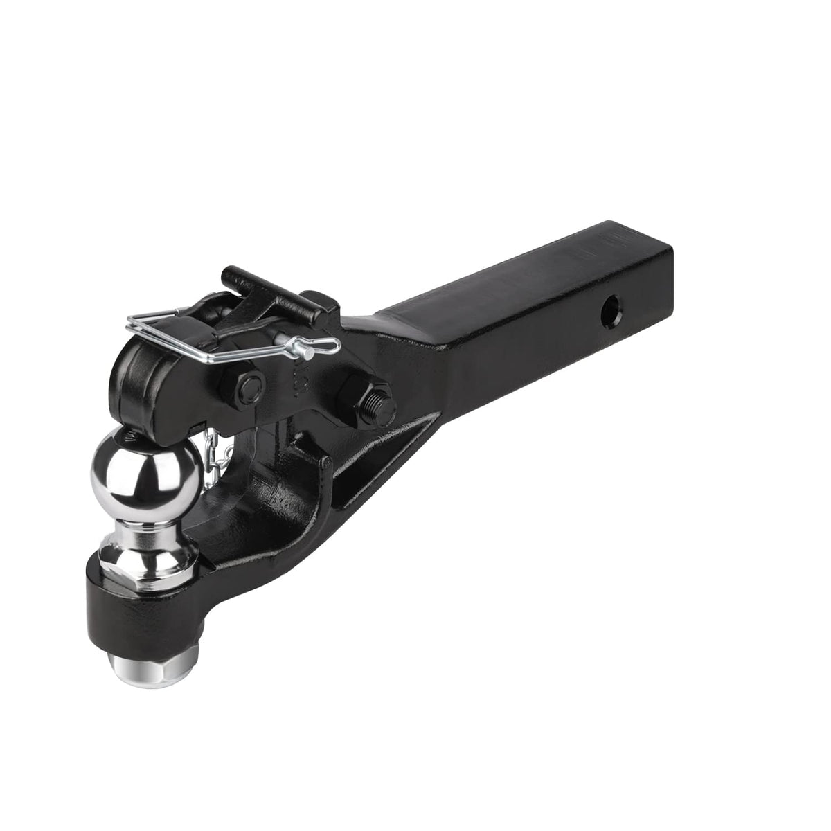 ANGCOSY 10-ton pintle hook assembly ready for rugged towing