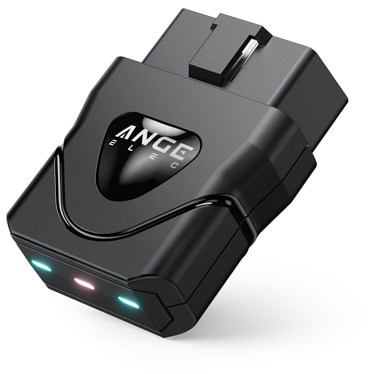 ANGE ELEC AFM DFM Disabler AG001 V8 connected to the OBDII port for quick setup