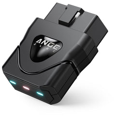 ANGE ELEC AFM DFM Disabler AG001 V8 connected to the OBDII port for quick setup