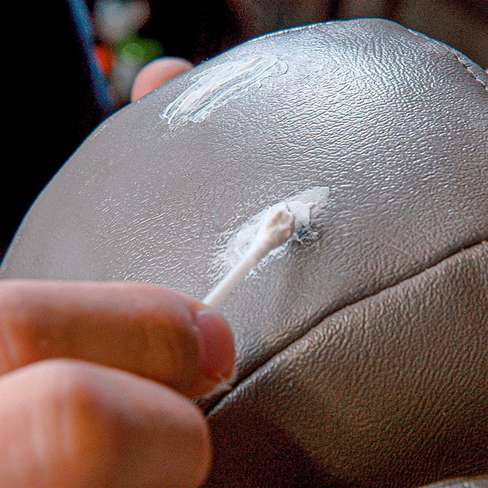 Angelus Leather Filler shoe repair highlights multi-material compatibility for quick touch-ups.