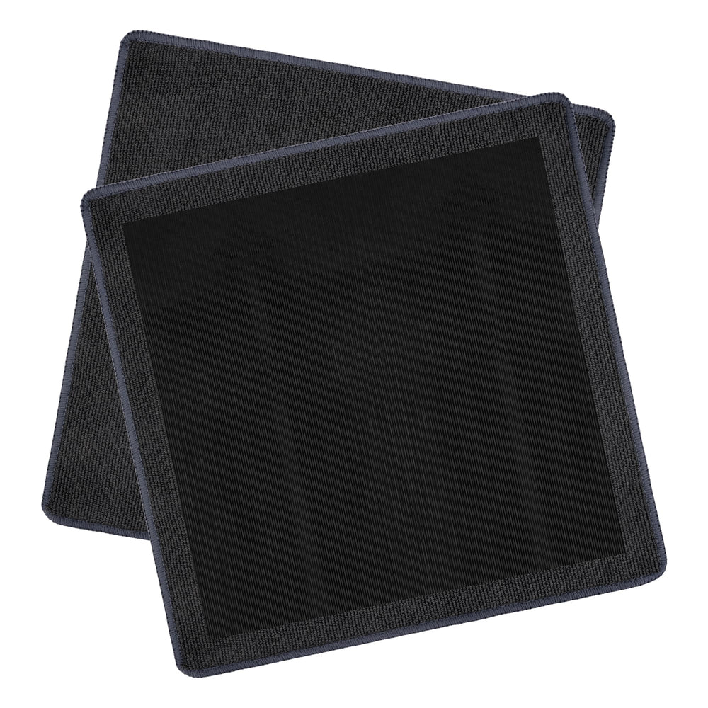 Anglekai clay towel with soft microfiber cleans and polishes car surfaces.