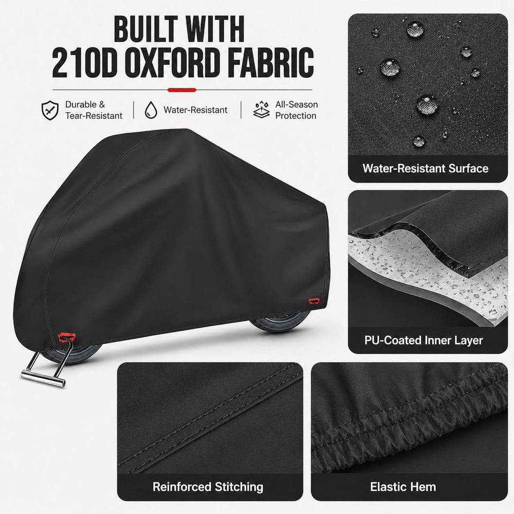 AngLink rust-free cloth lock holes enable secure locking without metal grommets.