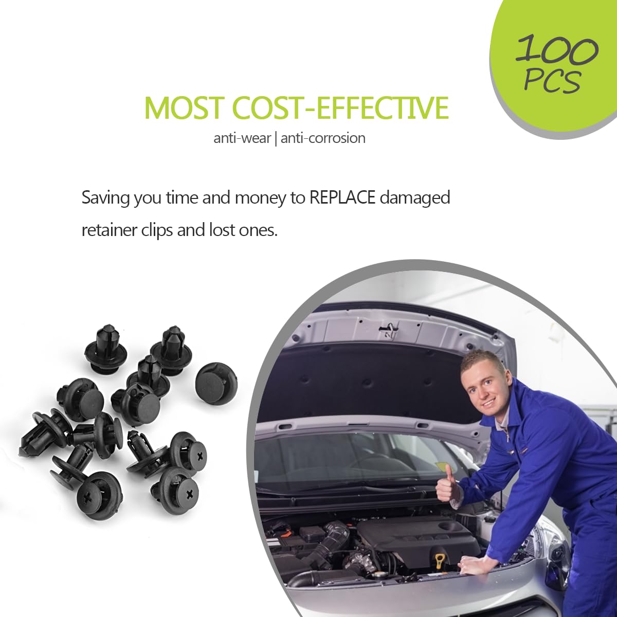 Angooni nylon fasteners kit delivers durable, corrosion-resistant performance