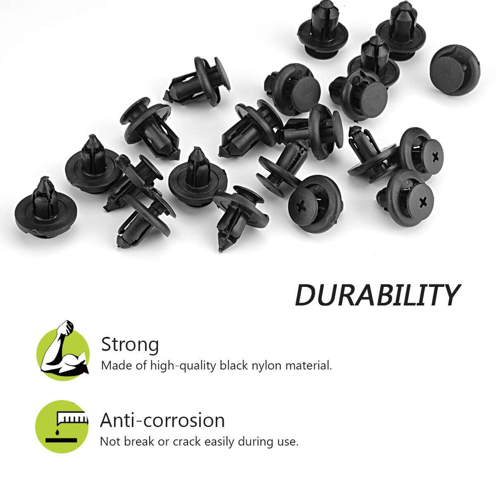 Angooni Subaru fender and bumper clips collection for reliable panel fastening
