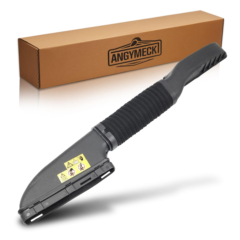 AngyMeck CLA250 air inlet duct hose close-up showing fit and airflow readiness