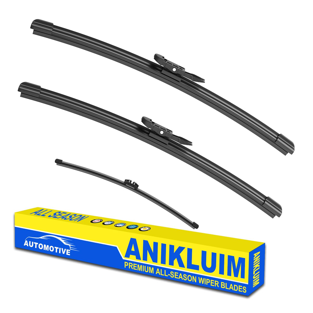 ANIKLUIM 24-inch front driver wiper blade for clear rain visibility