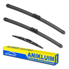 ANIKLUIM 24-inch driver wiper blade for Traverse improves rain visibility