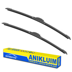 ANIKLUIM 24-inch wiper blade front-left for all-season visibility