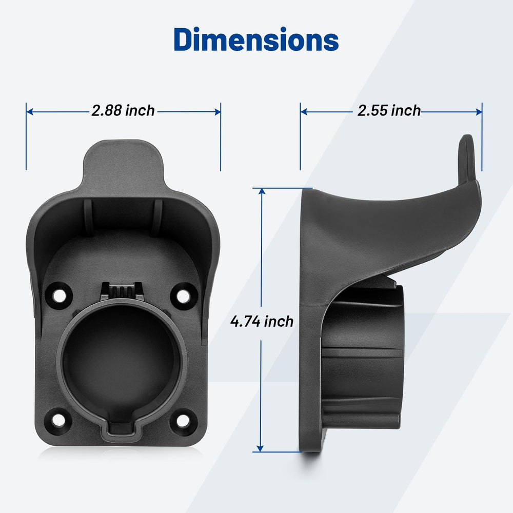Anina EV Charger Holder for indoor/outdoor use with durable PA material.