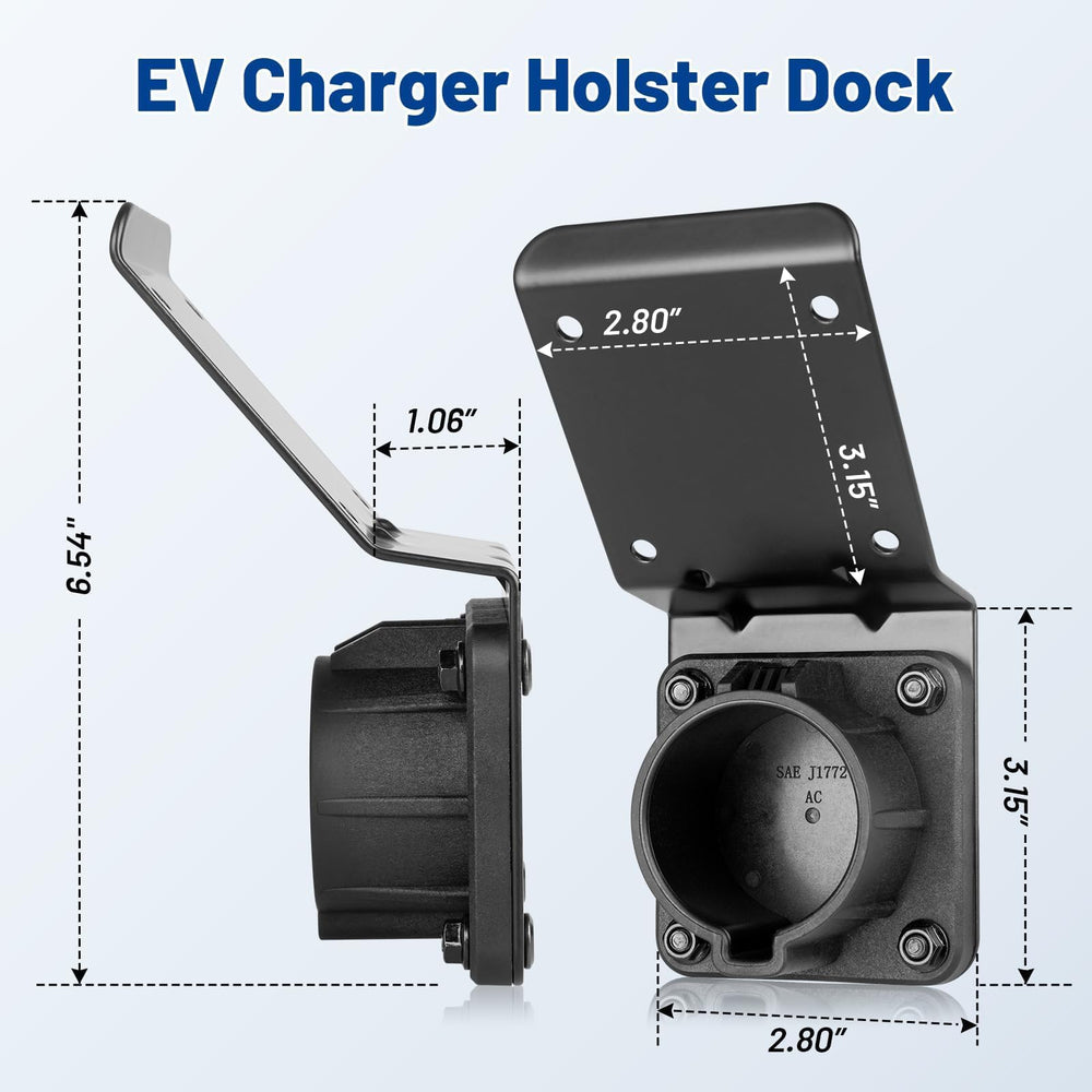 Anina EV Charger Holder PA66 socket offers enhanced heat resistance.