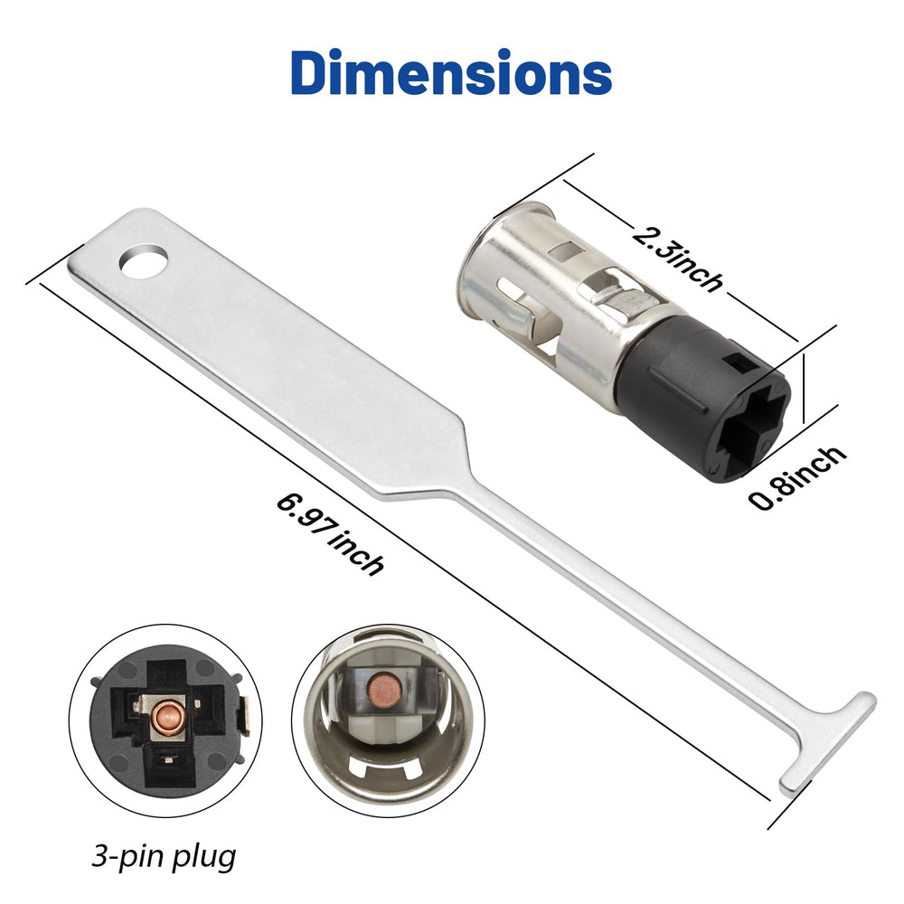 Anina packaged kit with socket and tool for install