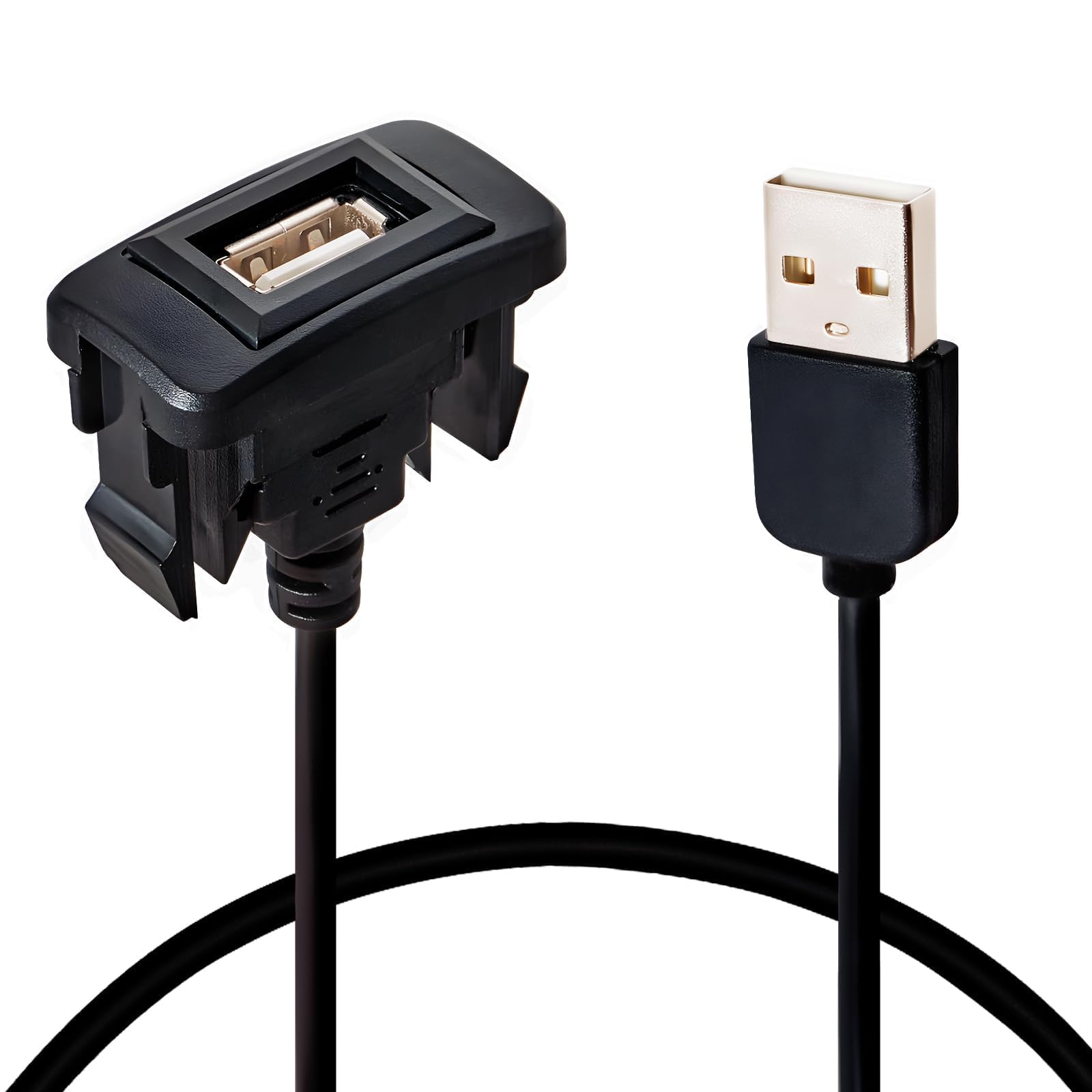 Anina flush USB port for Toyota dash installs, clean look and easy charging.
