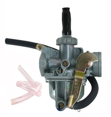 Aniro Moto carburetor for Honda CRF50F; front view shows precise fit for reliable starts.