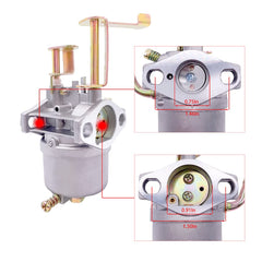 Aniro Moto carburetor with fuel line included for easy installation.