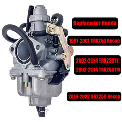 Aniro Moto carburetor for Honda TRX TM, installation-ready design.