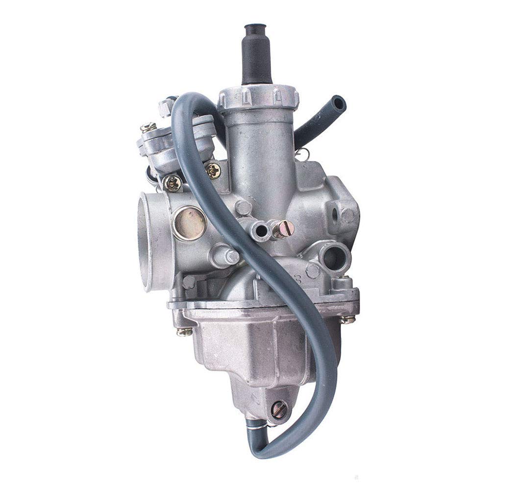 Aniro Moto carburetor with throttle cable included for ready-to-install setup.