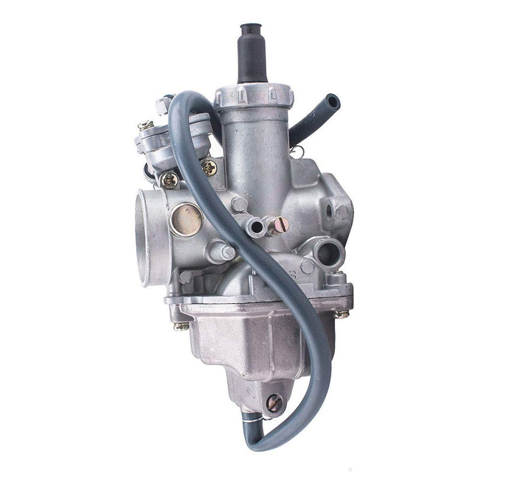 Aniro Moto carburetor with throttle cable included for ready-to-install setup.
