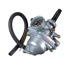 Aniro Moto CRF50 carburetor top view emphasizes clean alignment for reliable performance.