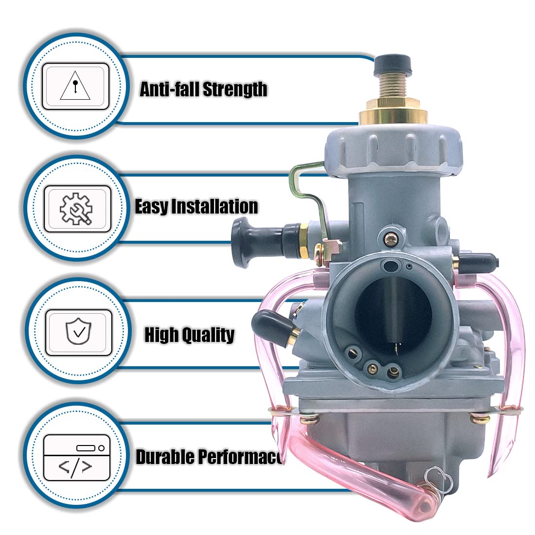 Aniro Moto packaging includes warranty information for confident aftermarket purchases