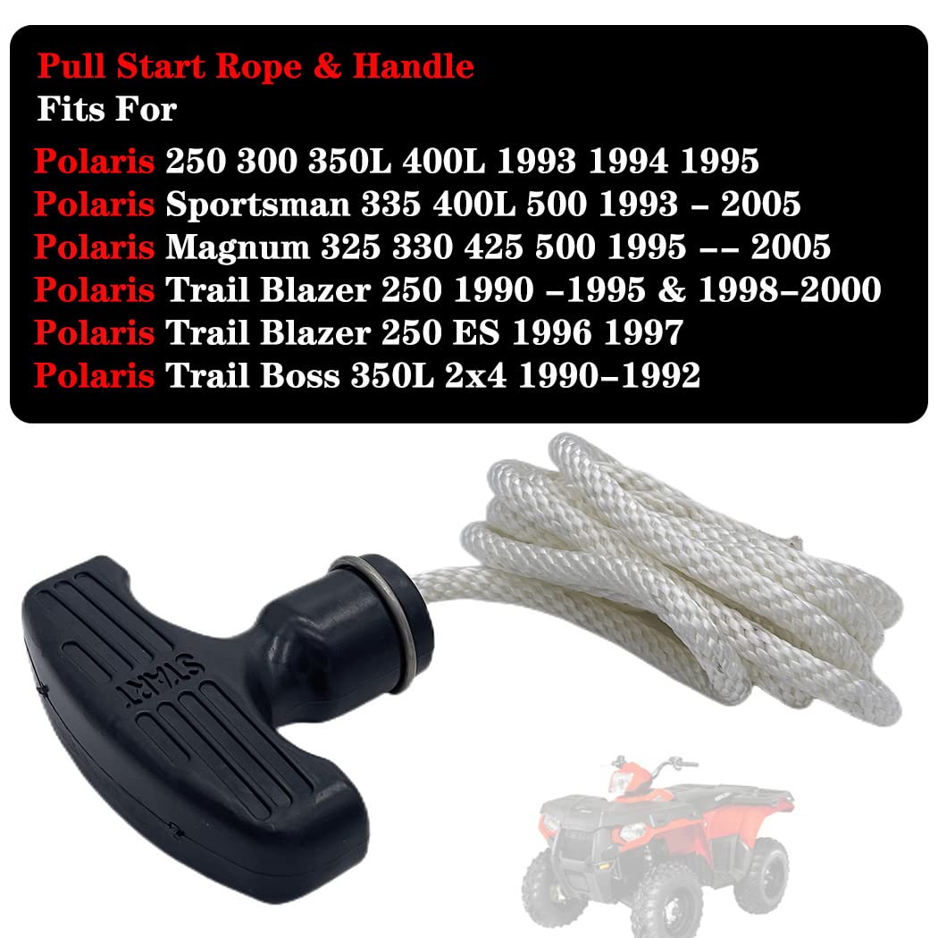 Aniro Moto Polaris rope replacement for 2x4/4x4 models, smooth starts.