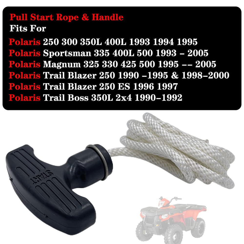 Aniro Moto Polaris rope replacement for 2x4/4x4 models, smooth starts.