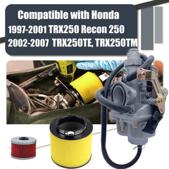 Aniro Moto Recon 250 oil filter helps keep contaminants out.