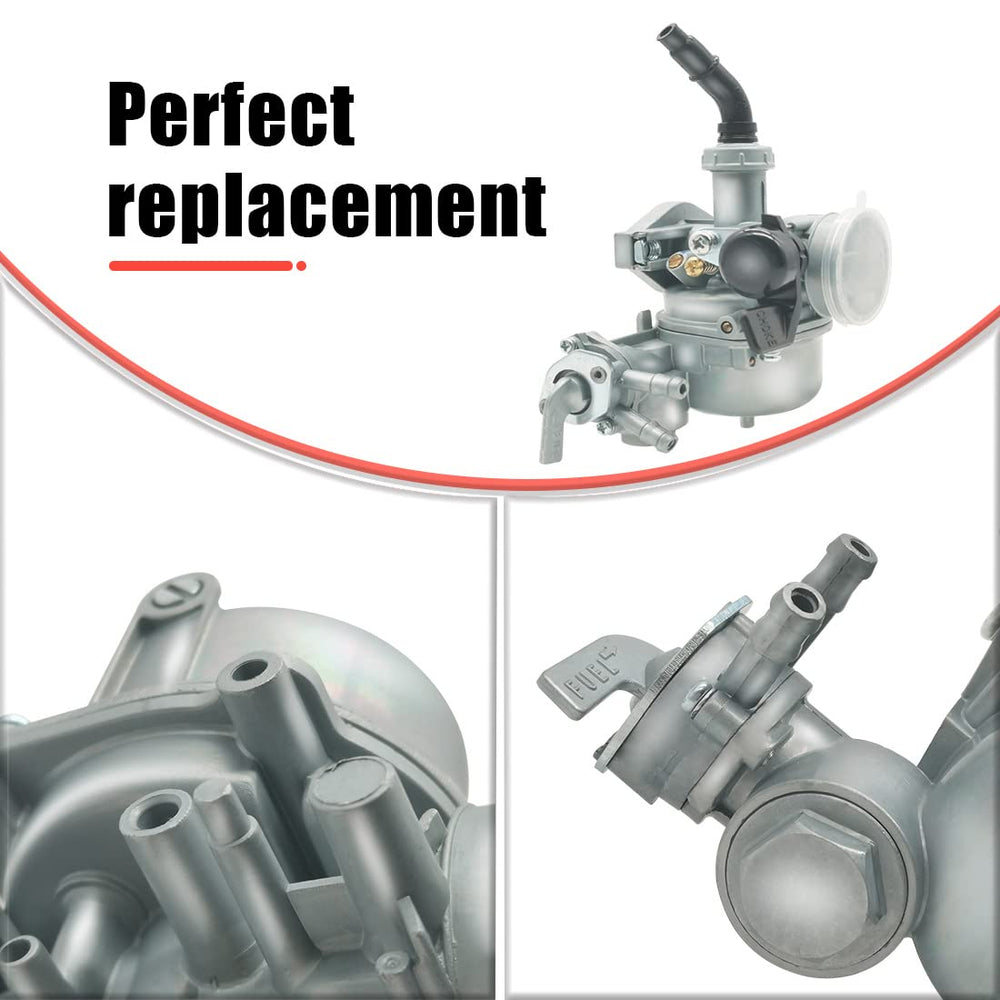 Aniro Moto TRX90 carburetor packaging showing complete kit.