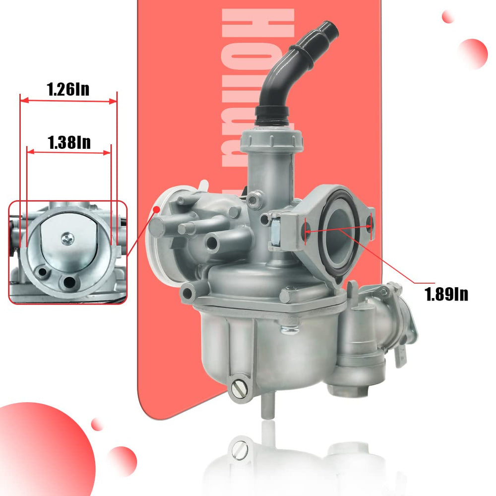 Aniro Moto TRX90 carburetor with fuel filter ready for replacement.