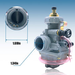 Aniro Moto VM24 carburetor compatibility image highlights reliable performance with VM24 systems