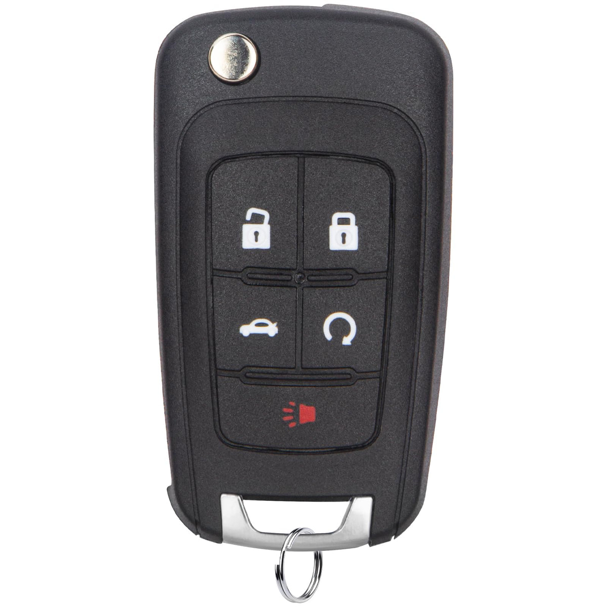 Aniterbo Chevrolet Camaro 5-button keyfob for reliable replacement and easy access.