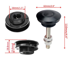 ANJOSHI 62mm universal latch with push button enables versatile DIY closures.