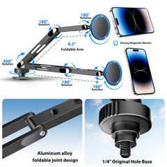 ANKEWAY MagSafe magnetic attachment for secure iPhone mounting