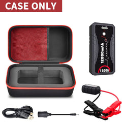 ANKHOH carrying case inner sponge tray protects jump starter components