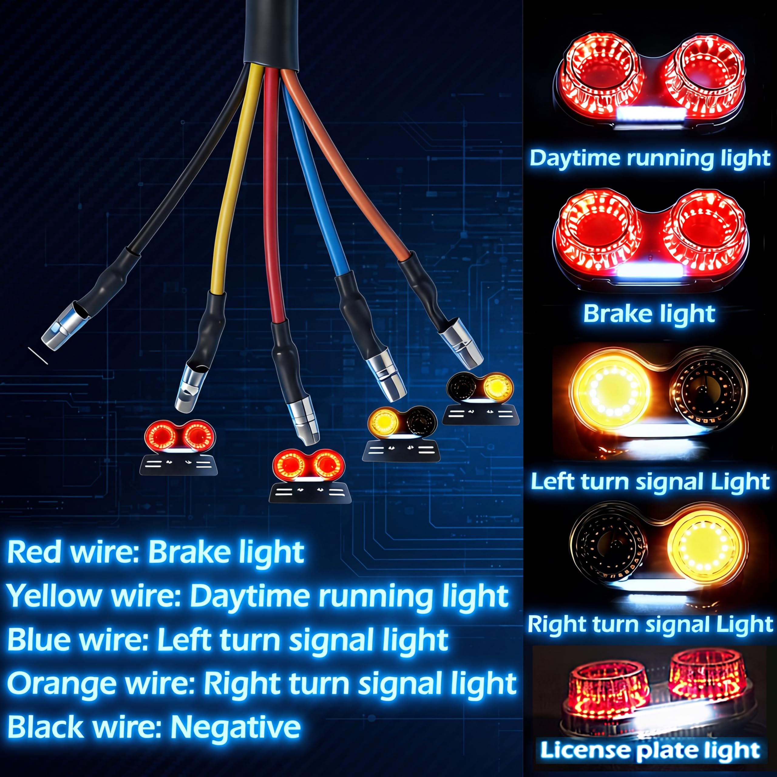 Anki HappiGo tail light right turn signals for clear signaling