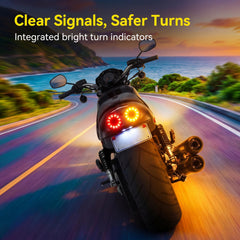 Anki HappiGo Ankia 40-LED tail light side profile compact fit