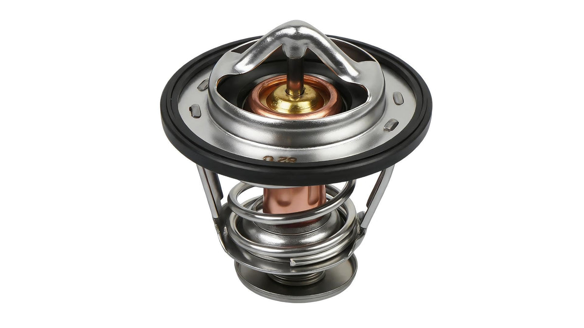 Anleecap engine thermostat THT-019 close-up for direct Toyota replacement, ready for installation