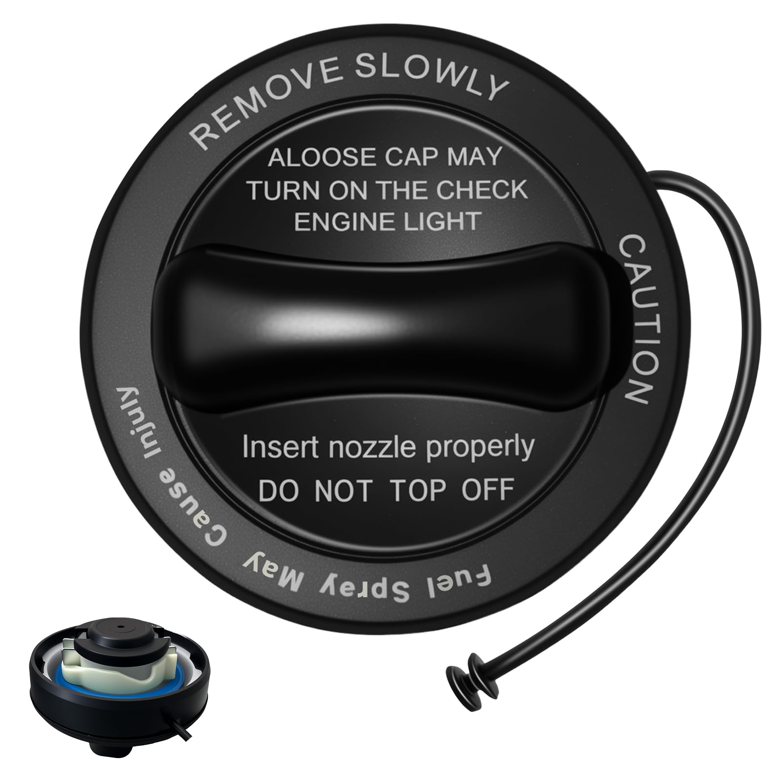 Anleecap gas cap for CLA250 front view with secure seal and reliable fit