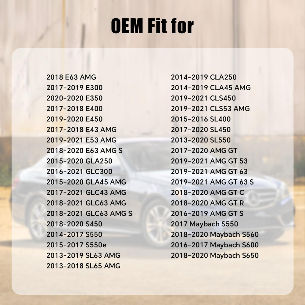 Anleecap gas cap for CLS450 front view seals reliably