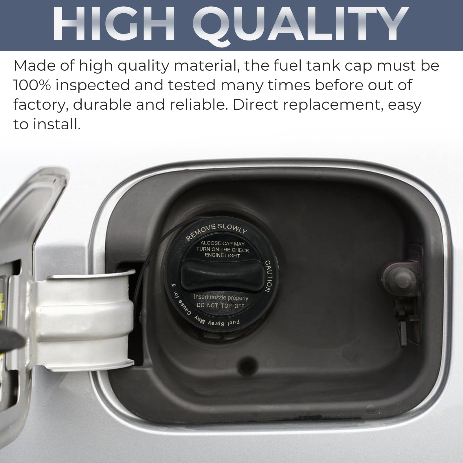 Anleecap gas cap for GLC300 front view improves durability and seal