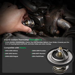 Anleecap thermostat for Infiniti QX60, precise regulation for steady operating temperature.