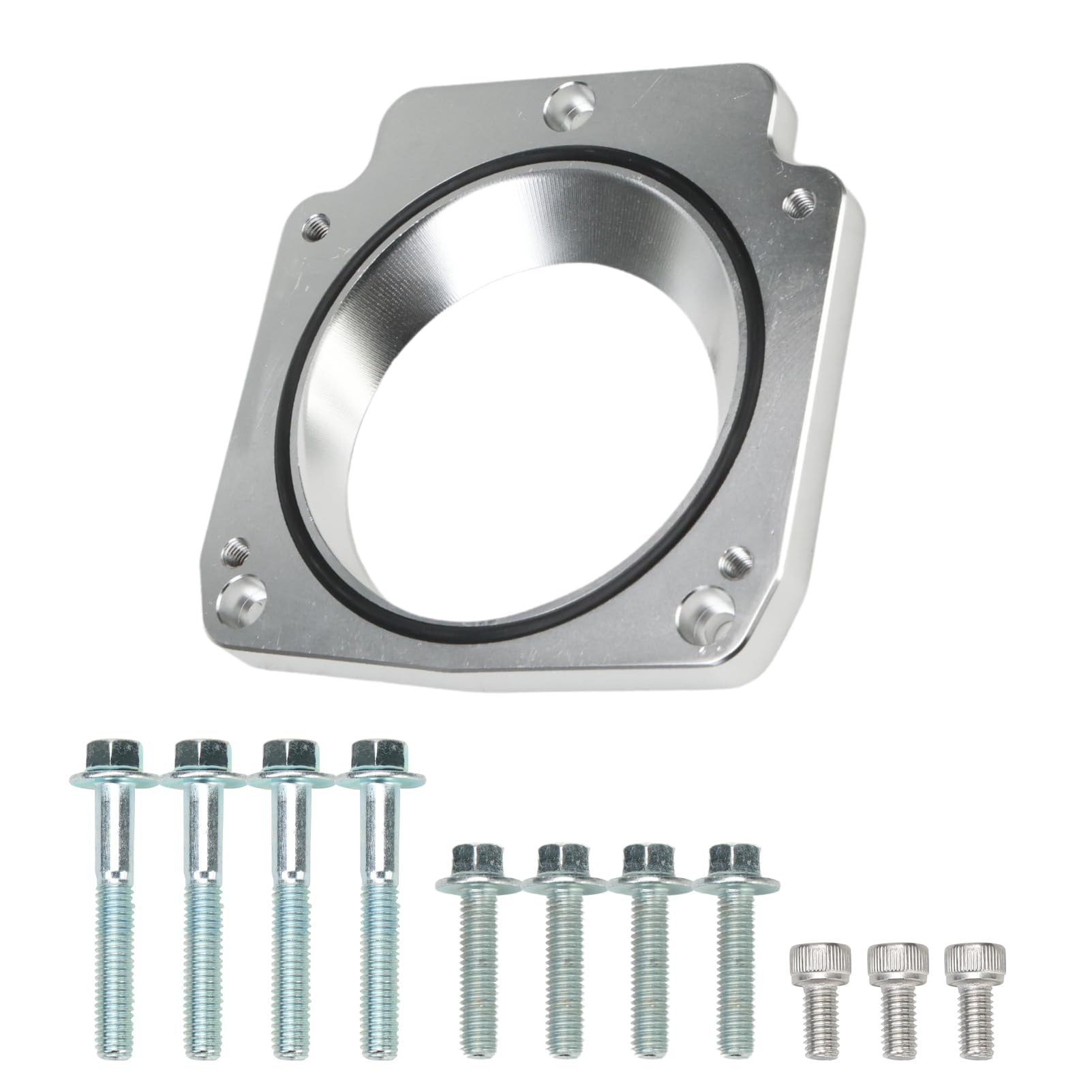 Anlseiod 92mm throttle adapter for a precise, secure seal.
